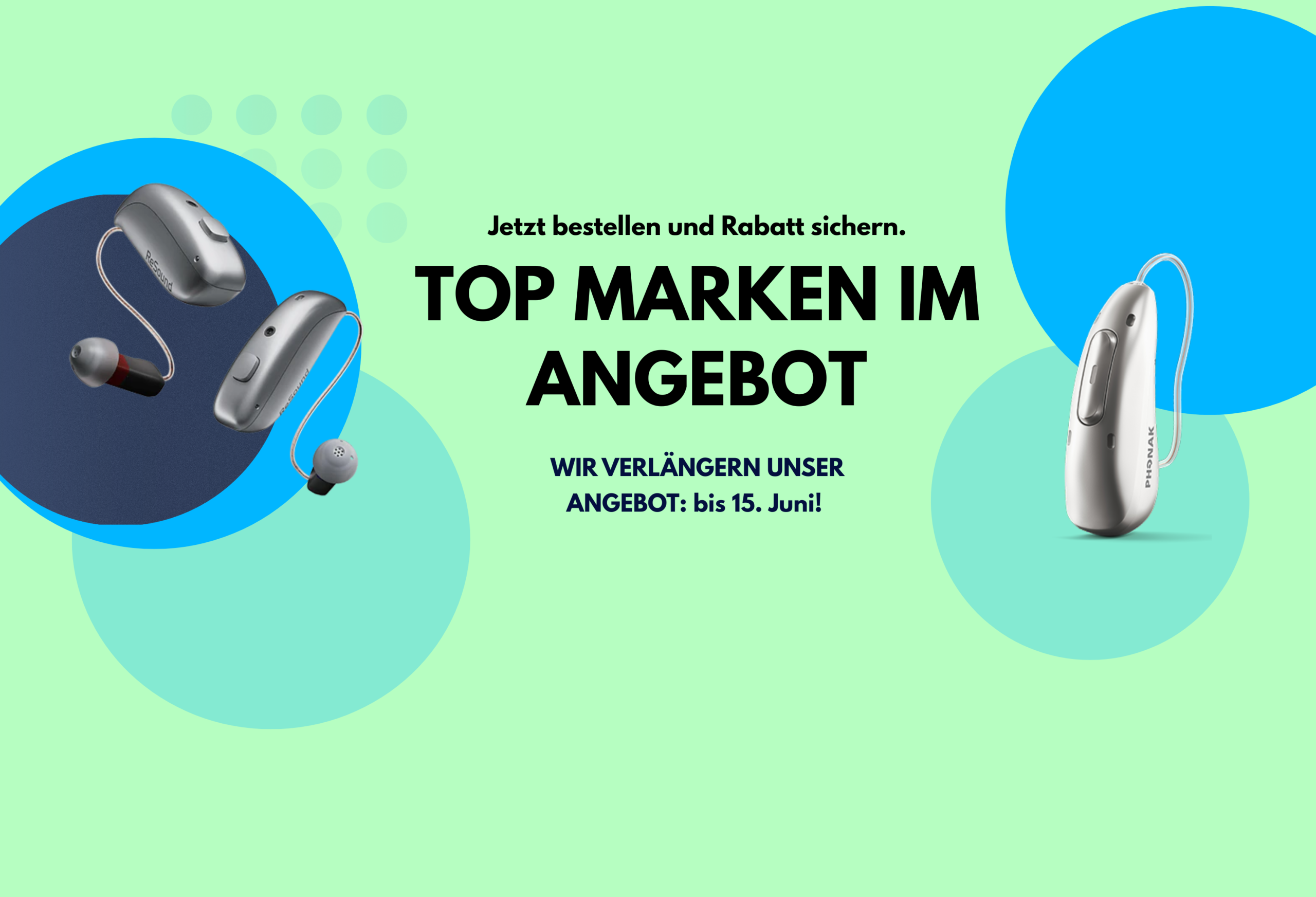 Phonak und ReSound Hörgeräte Angebote bei Best Price Hearing