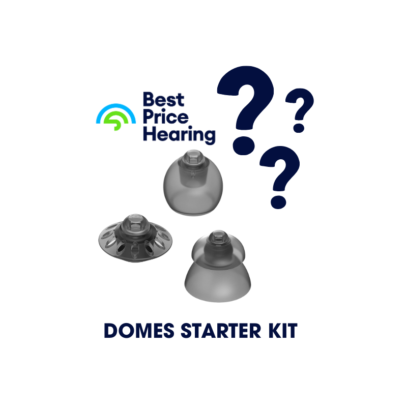 Ohrstücke und Domes in verschiedenen Größen