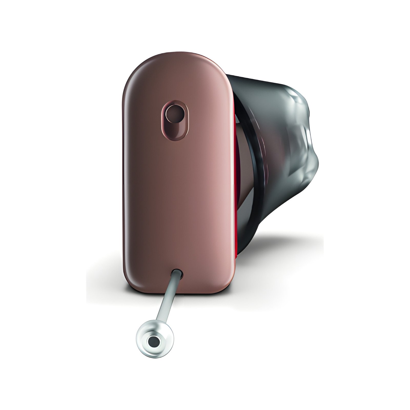 Signia Silk Charge and Go IX Im-Ohr-Hörgerät, Detailansicht des Faceplates