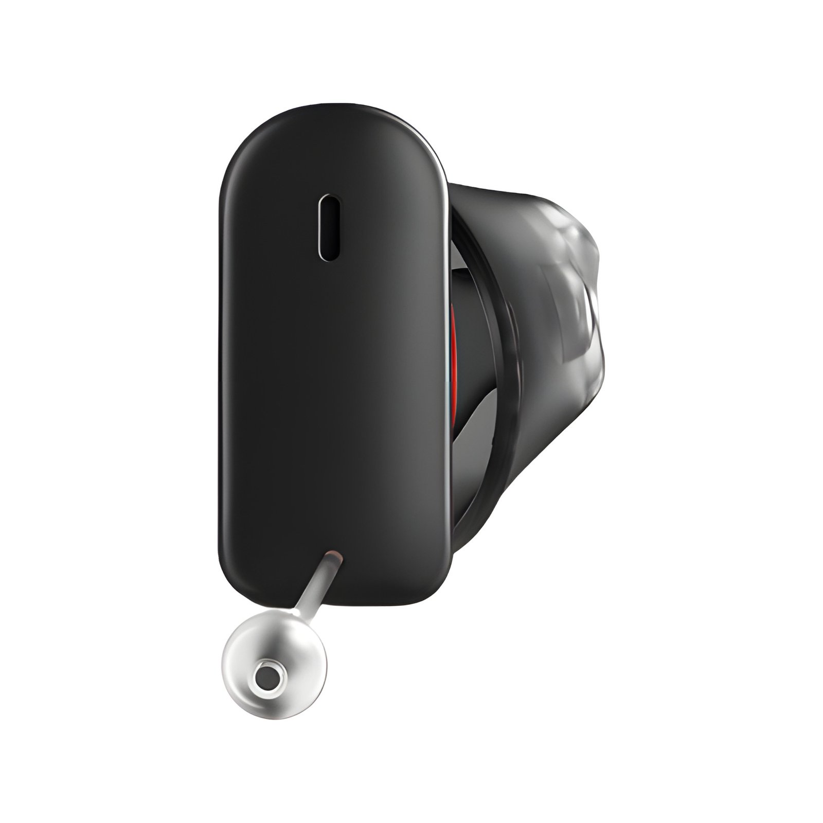 Signia Silk Charge and Go IX Im-Ohr-Hörgerät mit schwarzem Faceplate