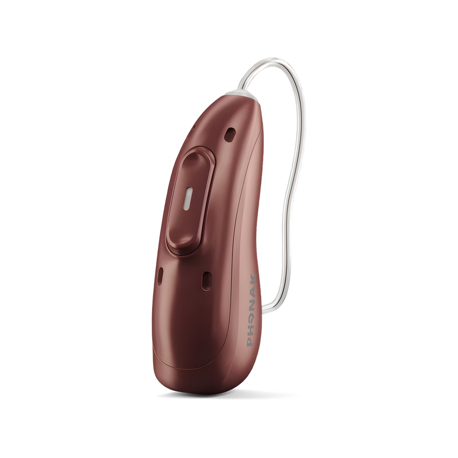Phonak Audéo EON Sphere Hörgerät in der Farbe Sienna Rot, Seitenansicht